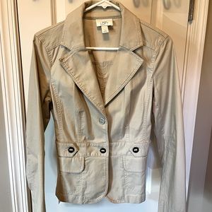 LOFT khaki jacket - size 2